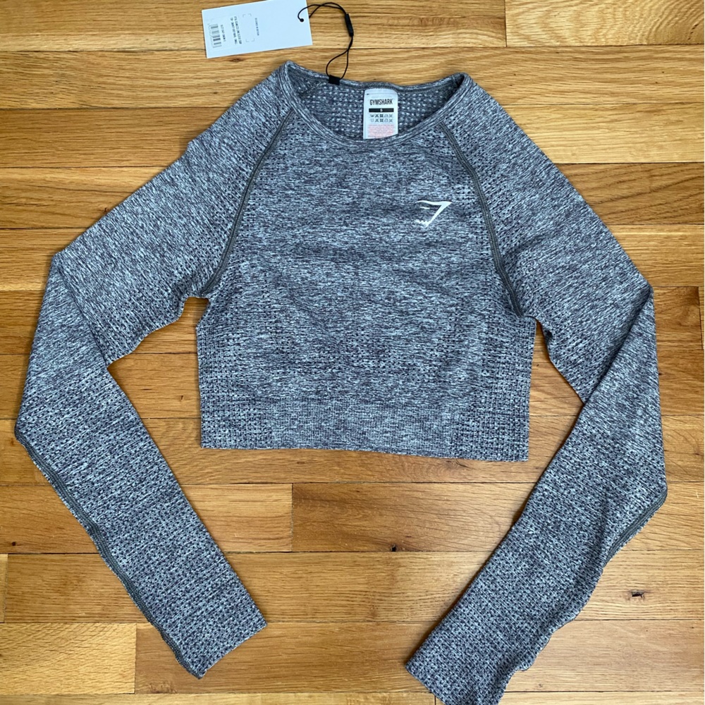 GymShark Long Sleeve Crop Top